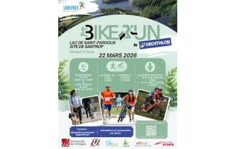 Participants au Bike and Run Saint Pardoux 22 mars 2026